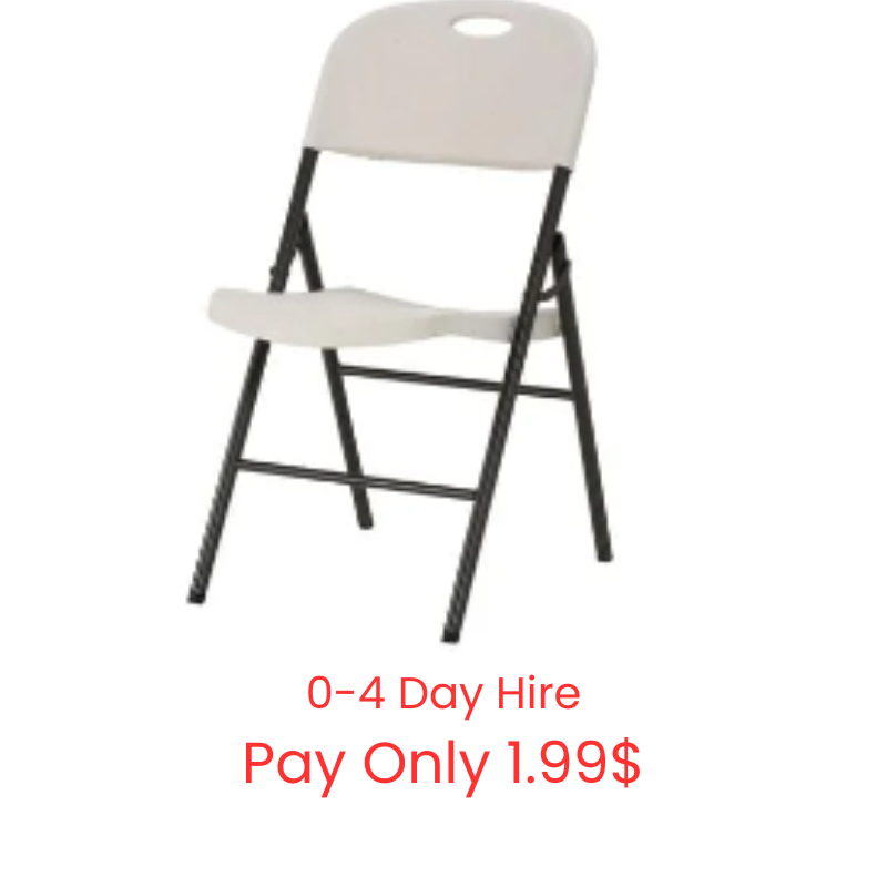 Foldable Lifetime Chair Hire