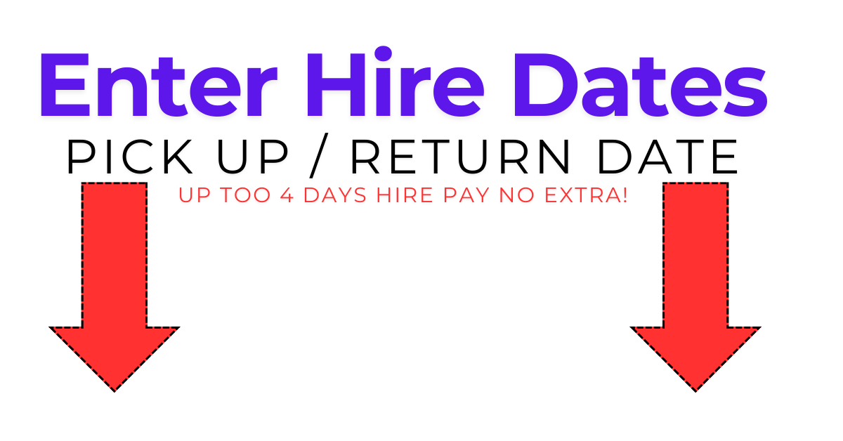 Enter Hire Dates