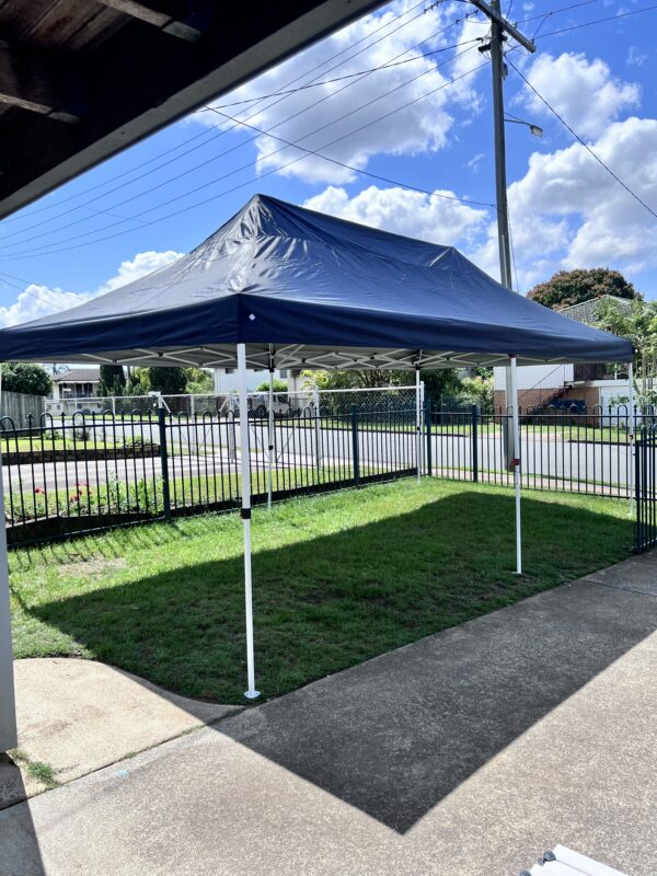 Gazebo Hire Black 3x6m