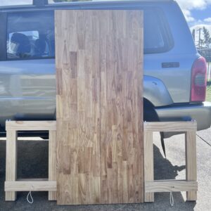 Wooden Vanished Table 1.8m