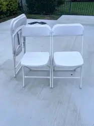 White Foldable Chair
