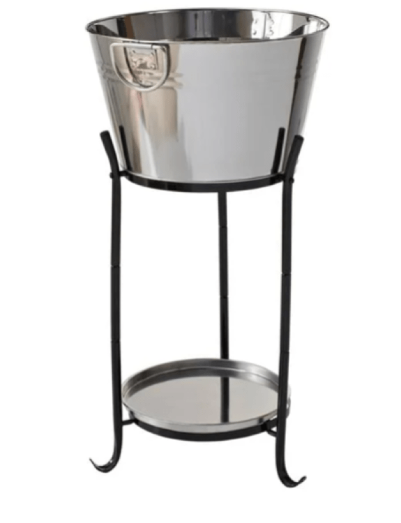 20L Stainless Steel Drinks Cooler With Stand
