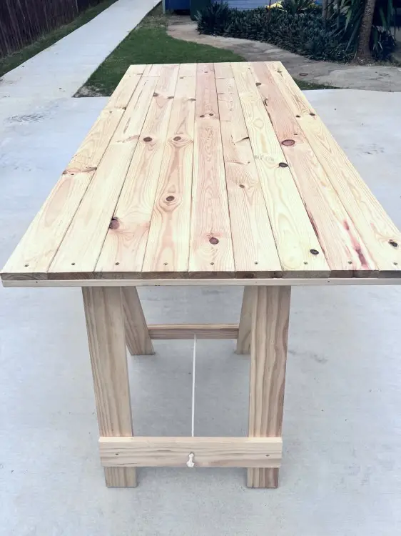 Wooden Trestle Table 1.8m