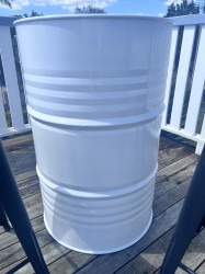 barrel2 1756256668 DIY Steel White Barrel Hire