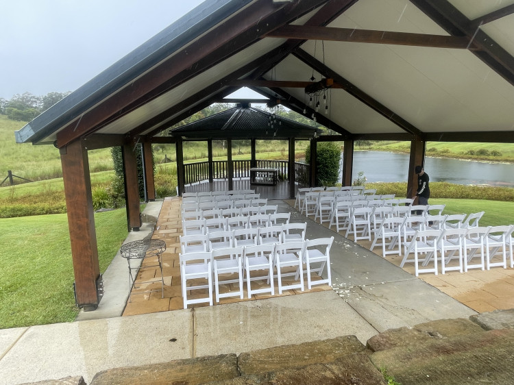 Wedding Ceremony Chair & Signing Table Package – Seats up to 50 Guests Wedding Ceremony Chair & Signing Table Package – Seats up to 50 Guests