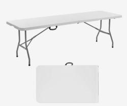 zzzaaaaa 1779184727 Plastic Trestle Table 2.4m Hire